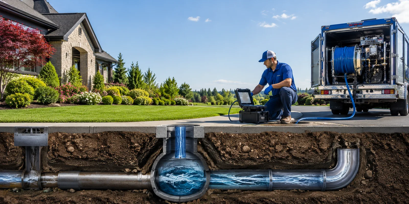 Drainage restoration information for Dunmore, WV